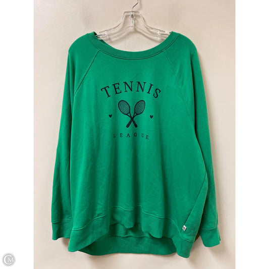 Sweater By Lou And Grey In Green, Size: Xl