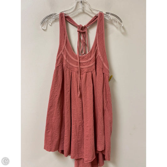 Top Sleeveless By Free People In Pink, Size: Xs