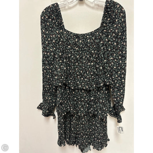 Dress Casual Short By White Birch In Floral Print, Size: S