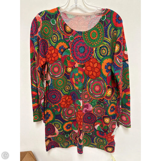 Dress Casual Midi By Clothes Mentor In Multi-colored, Size: S