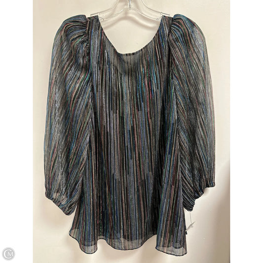 Top Long Sleeve By Trina Turk In Multi-colored, Size: Medium