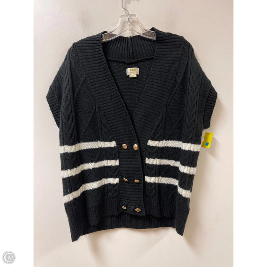 Sweater Short Sleeve By Maeve In Black, Size: Xs