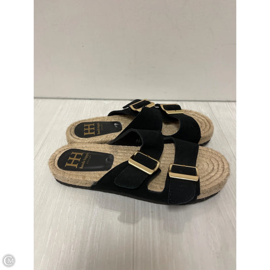 Sandals Flats By Haute Hippie In Black, Size: 7.5
