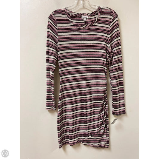 Dress Casual Midi By Love Fire In Black & Pink, Size: M