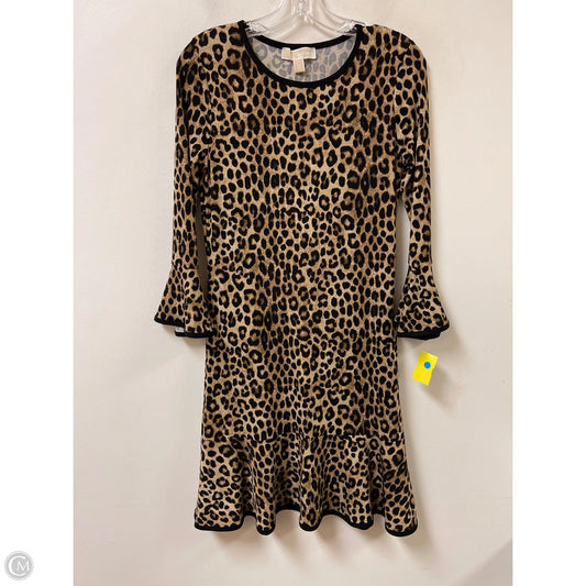 Dress Casual Maxi By Michael By Michael Kors In Animal Print, Size: Xs