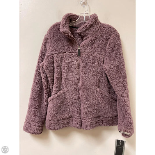 Jacket Faux Fur & Sherpa By Free Country In Purple, Size: M