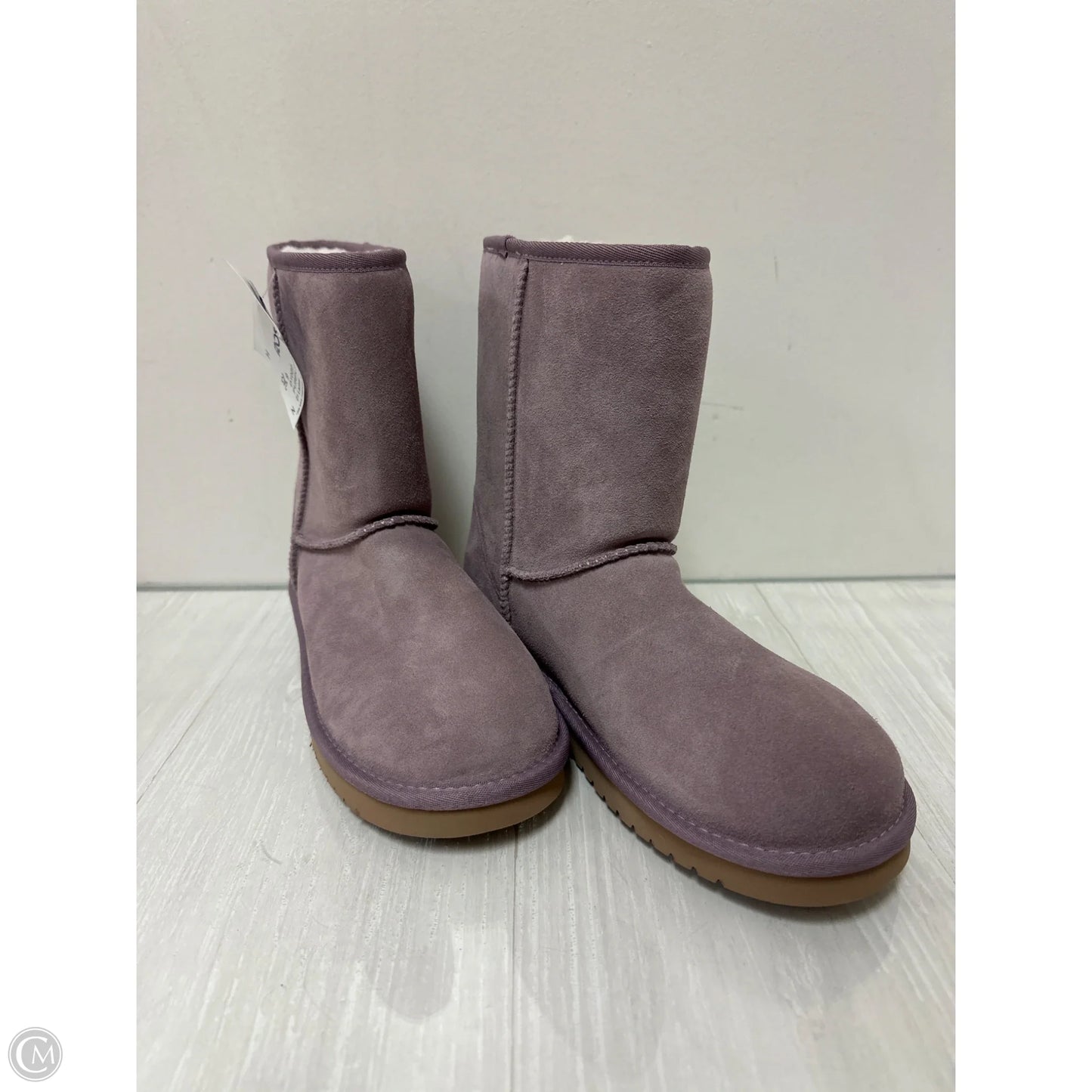 Boots Mid-calf Heels By Koolaburra By Ugg In Purple, Size: 9