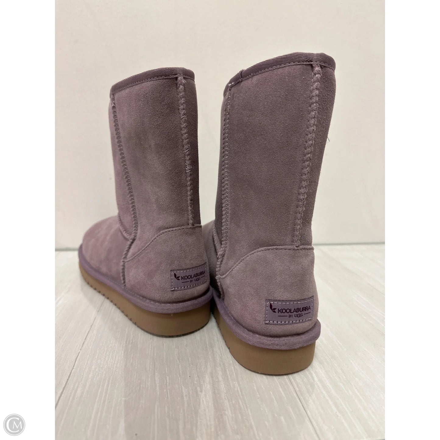 Boots Mid-calf Heels By Koolaburra By Ugg In Purple, Size: 9
