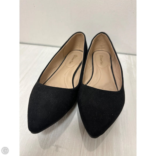 Shoes Flats By Clothes Mentor In Black, Size: 9.5