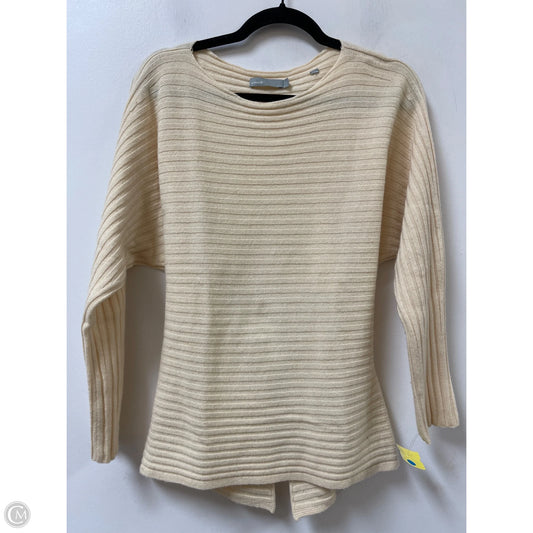 Top Long Sleeve By Vince In Yellow, Size: S
