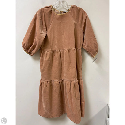 Dress Casual Midi By Everlane In Pink, Size: Xs