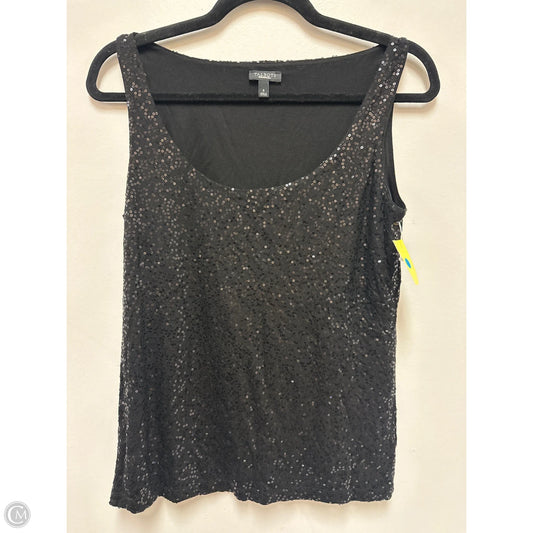 Top Sleeveless By Talbots In Black, Size: S