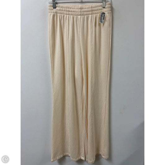 Pants Lounge By Clothes Mentor In Cream, Size: 8