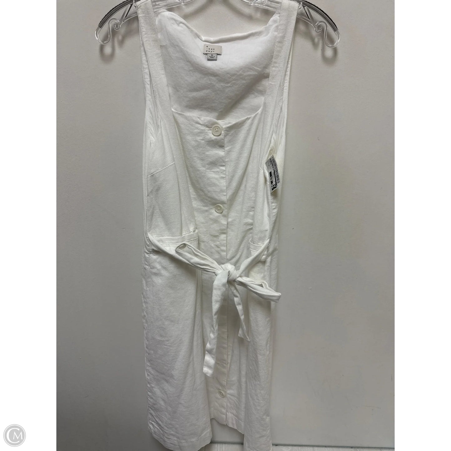 Dress Casual Midi By A New Day In White, Size: M