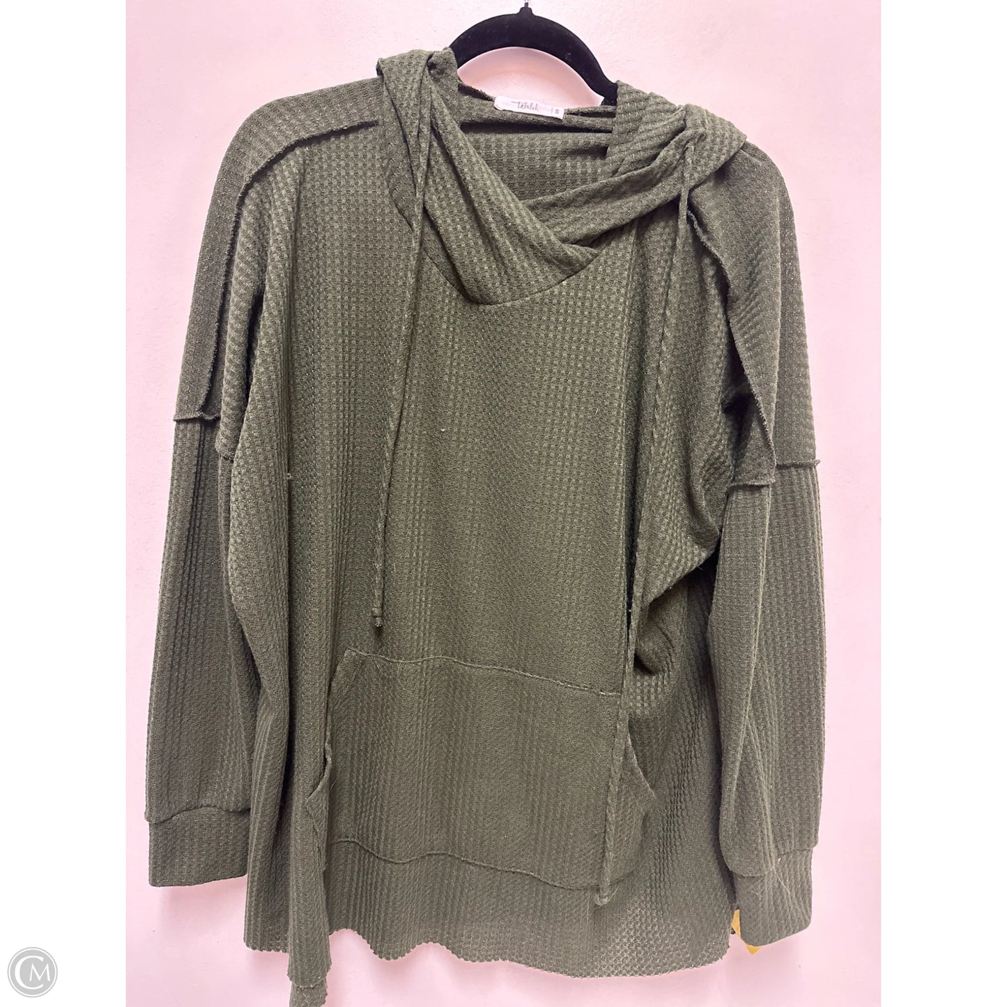 Sweater By Clothes Mentor In Green, Size: S