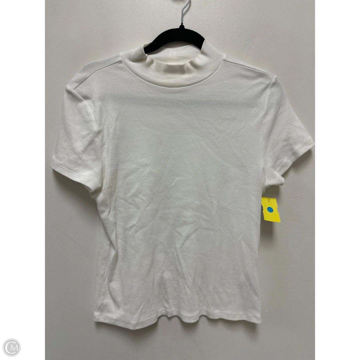 Top Short Sleeve By Maeve In White, Size: Xl