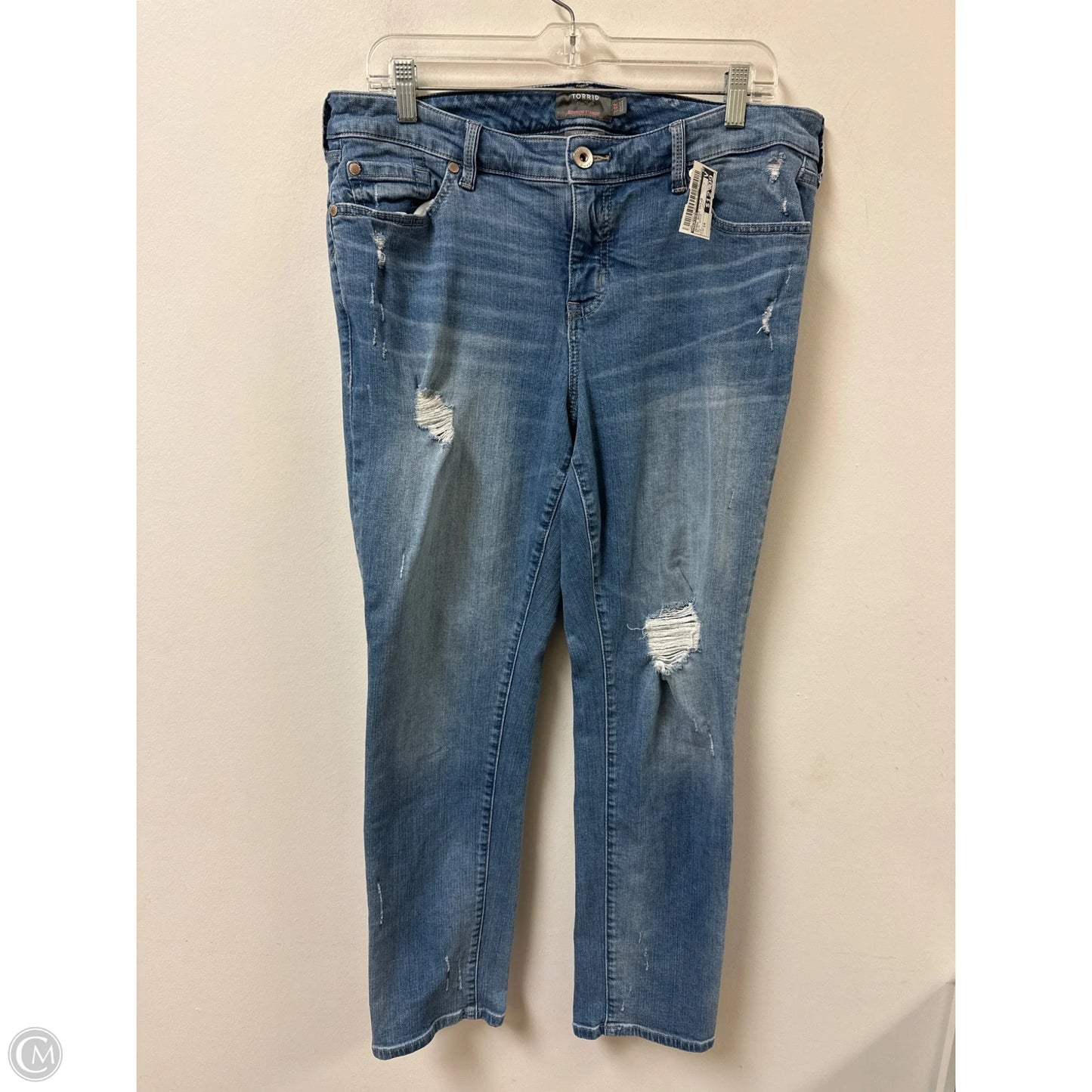 Jeans Boot Cut By Maurices In Blue Denim, Size: 14