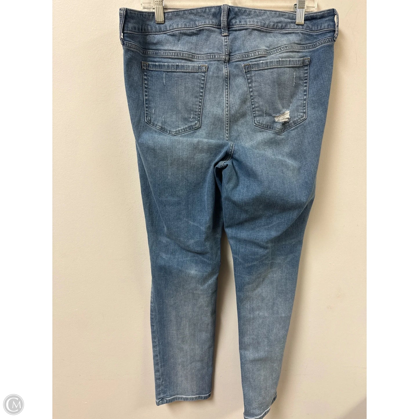 Jeans Boot Cut By Maurices In Blue Denim, Size: 14