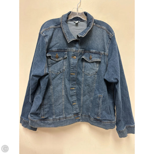 Jacket Denim By Sonoma In Blue Denim, Size: 3x