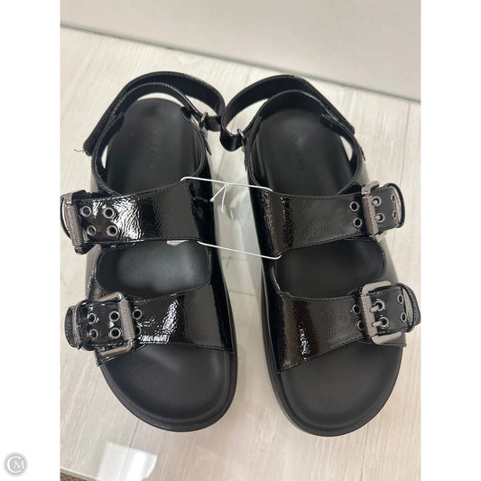 Sandals Flats By Old Navy In Black, Size: 9