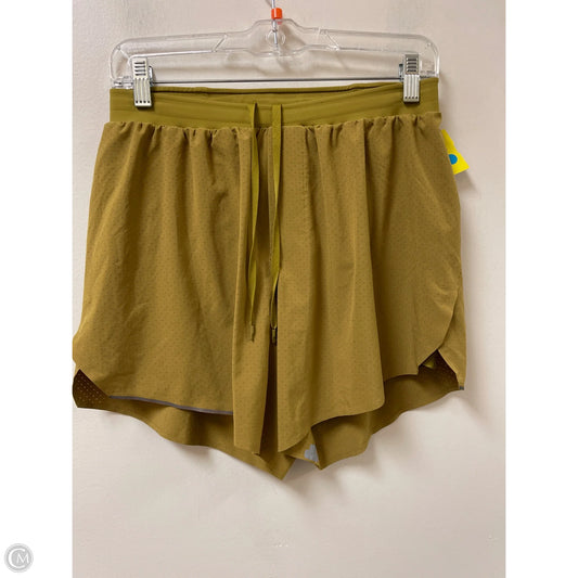 Athletic Shorts By Lululemon In Green, Size: M