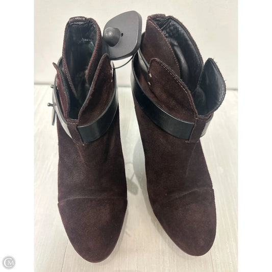 Boots Ankle Heels By Rag And Bone In Red, Size: 7.5