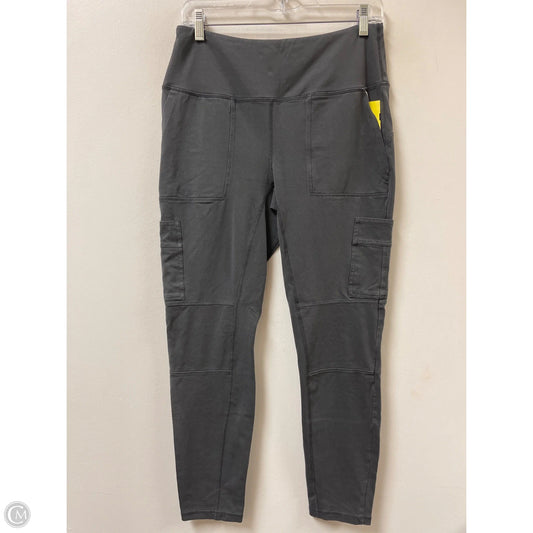 Athletic Leggings By Natural Reflections In Grey, Size: M