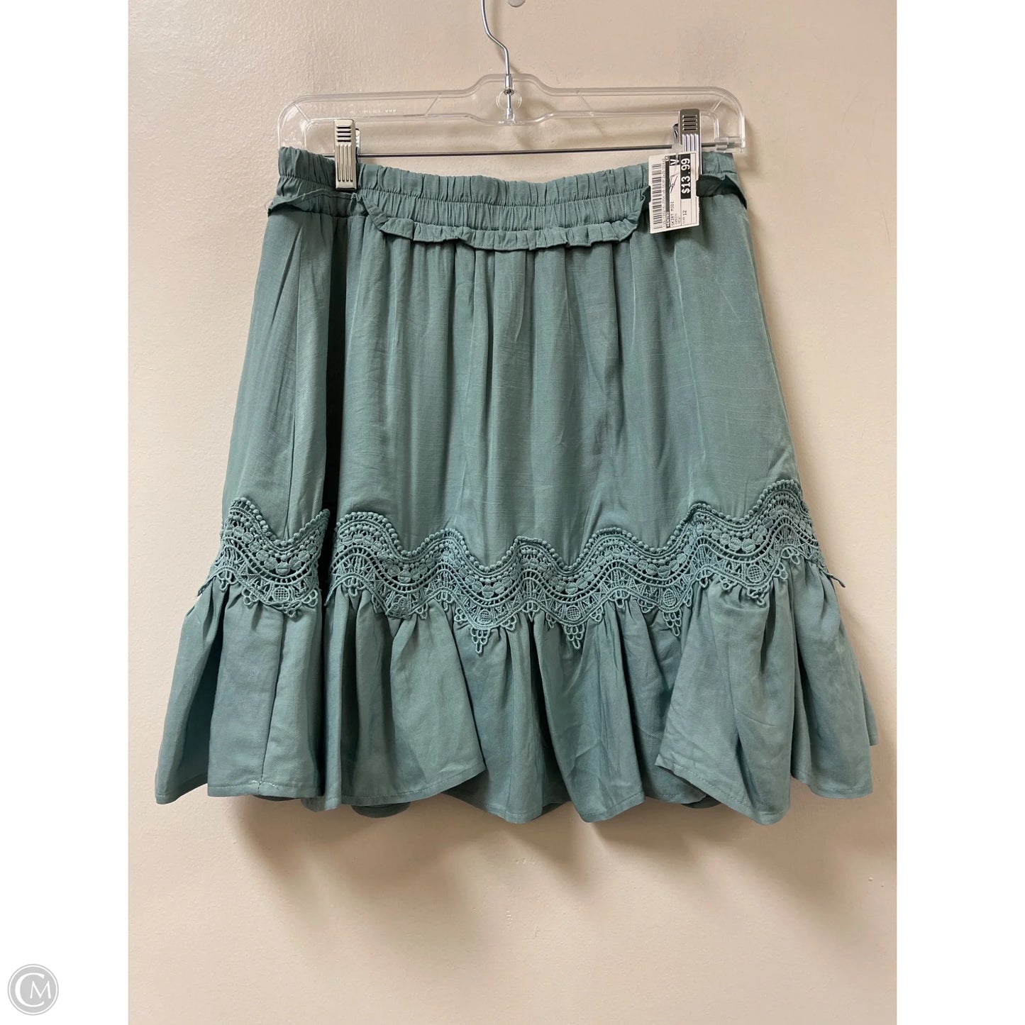 Skirt Midi By Entro In Green, Size: 12
