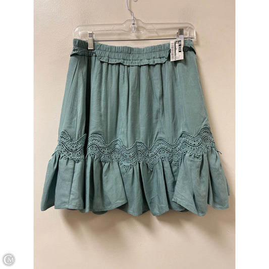 Skirt Midi By Entro In Green, Size: 12