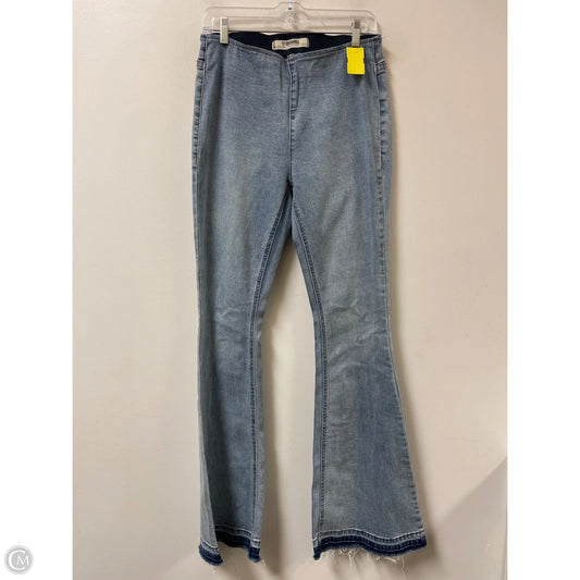 Jeans Boot Cut By Rock & Roll In Blue Denim, Size: 10