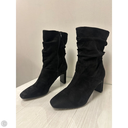 Boots Ankle Heels By Kelly And Katie In Black, Size: 8.5