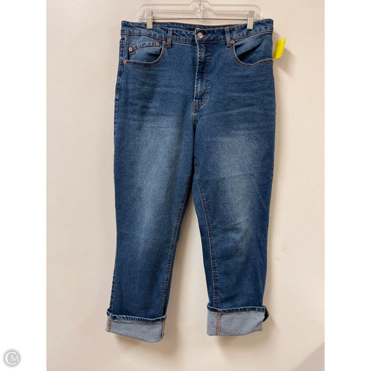 Jeans Designer By Frye In Blue Denim, Size: 14