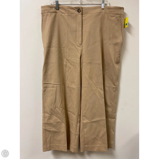 Pants Dress By Ann Taylor In Tan, Size: 18