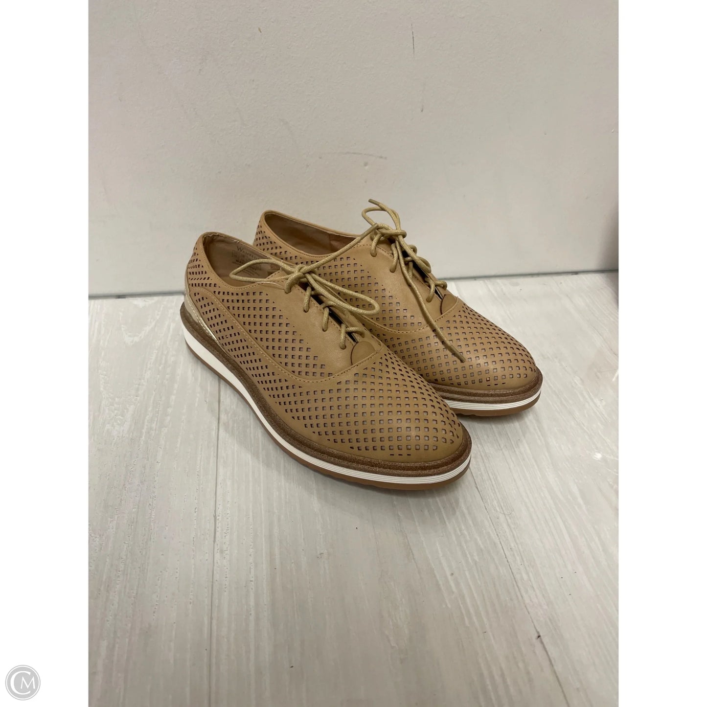 Shoes Heels Platform By Wanted In Brown, Size: 7.5