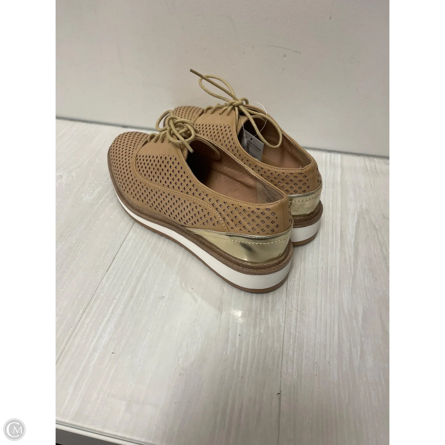 Shoes Heels Platform By Wanted In Brown, Size: 7.5