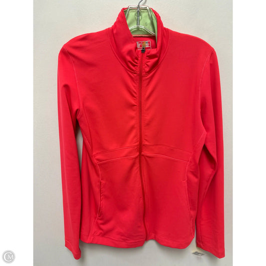 Athletic Jacket By New Balance In Pink, Size: M