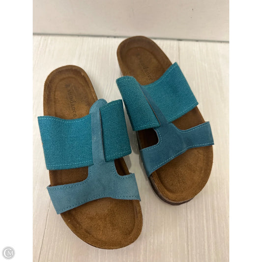 Sandals Flats By Sundance In Blue, Size: 7.5