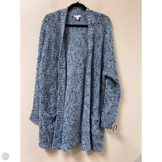 Cardigan By J. Jill In Blue, Size: M