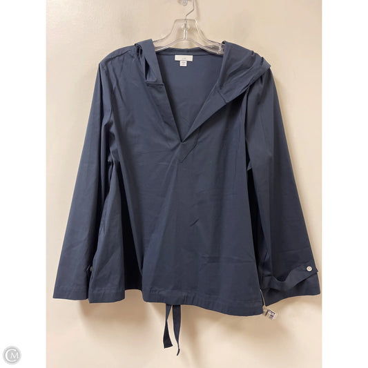 Top Long Sleeve By J. Jill In Navy, Size: Lp
