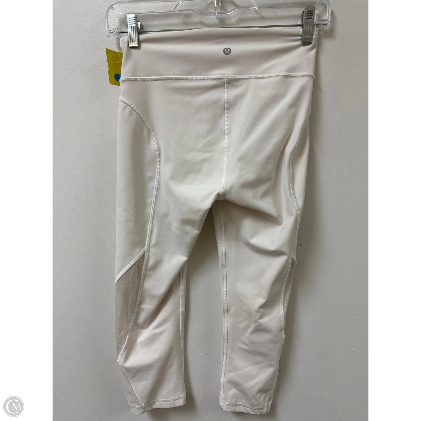 Athletic Leggings By Lululemon In White, Size: 4