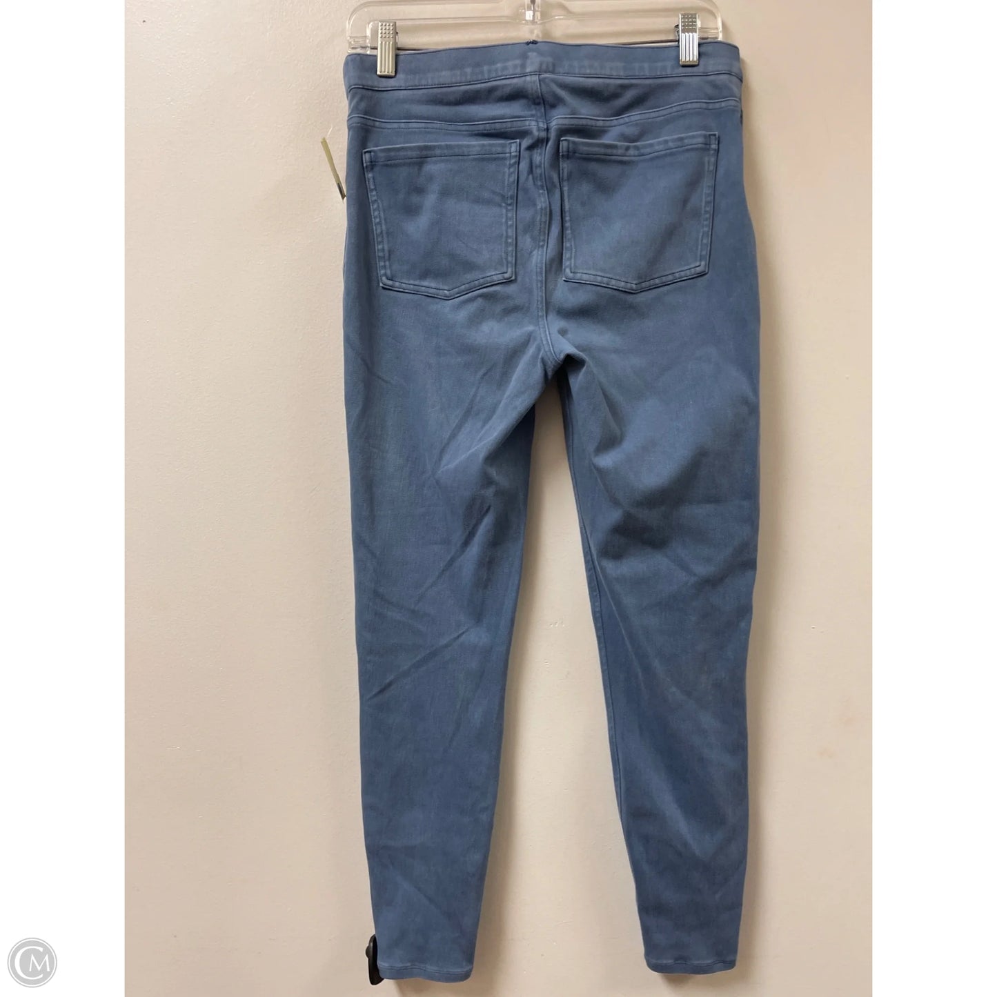 Pants Leggings By Spanx In Blue Denim, Size: 12