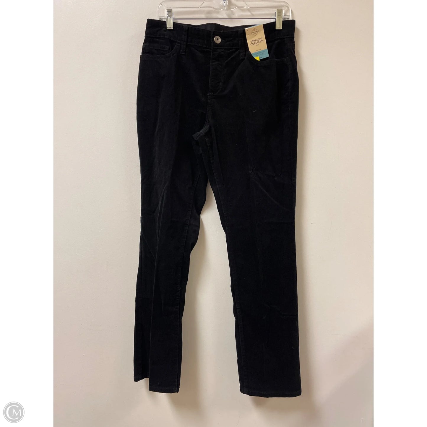 Pants Corduroy By St Johns Bay In Black, Size: 10