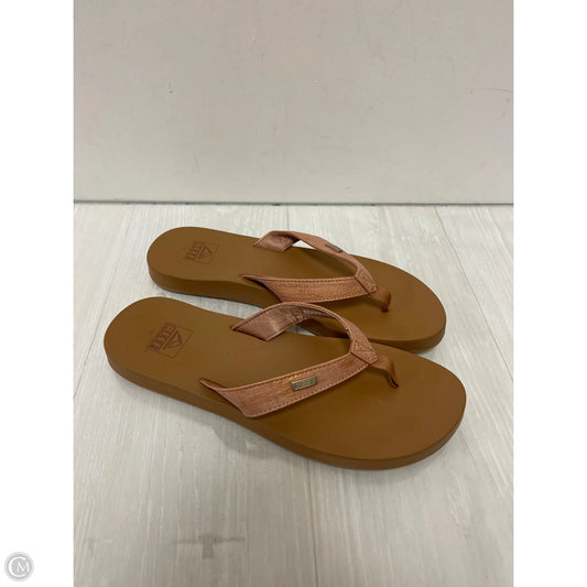 Sandals Flats By Reef In Cream, Size: 10