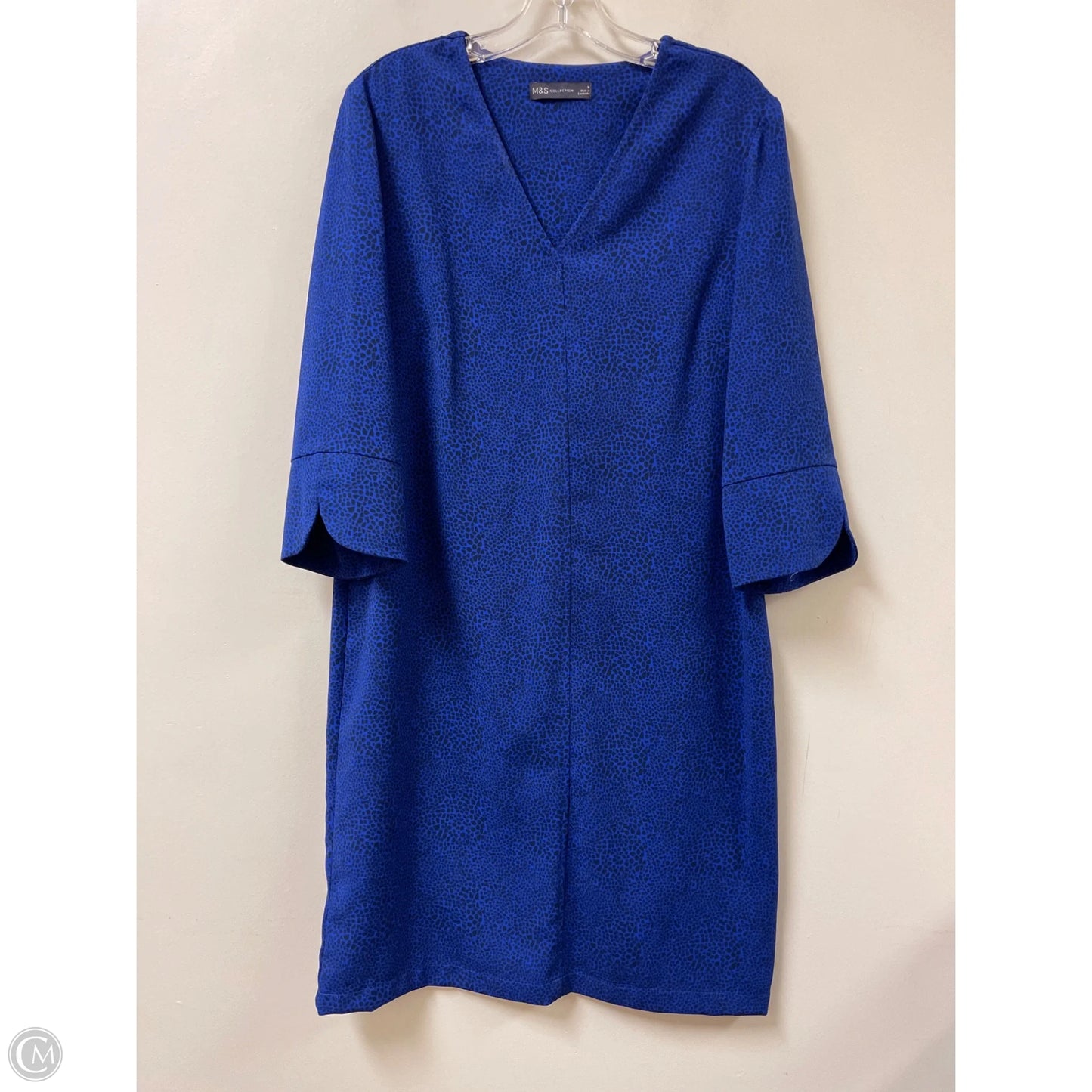 Dress Casual Midi By Clothes Mentor In Blue, Size: M