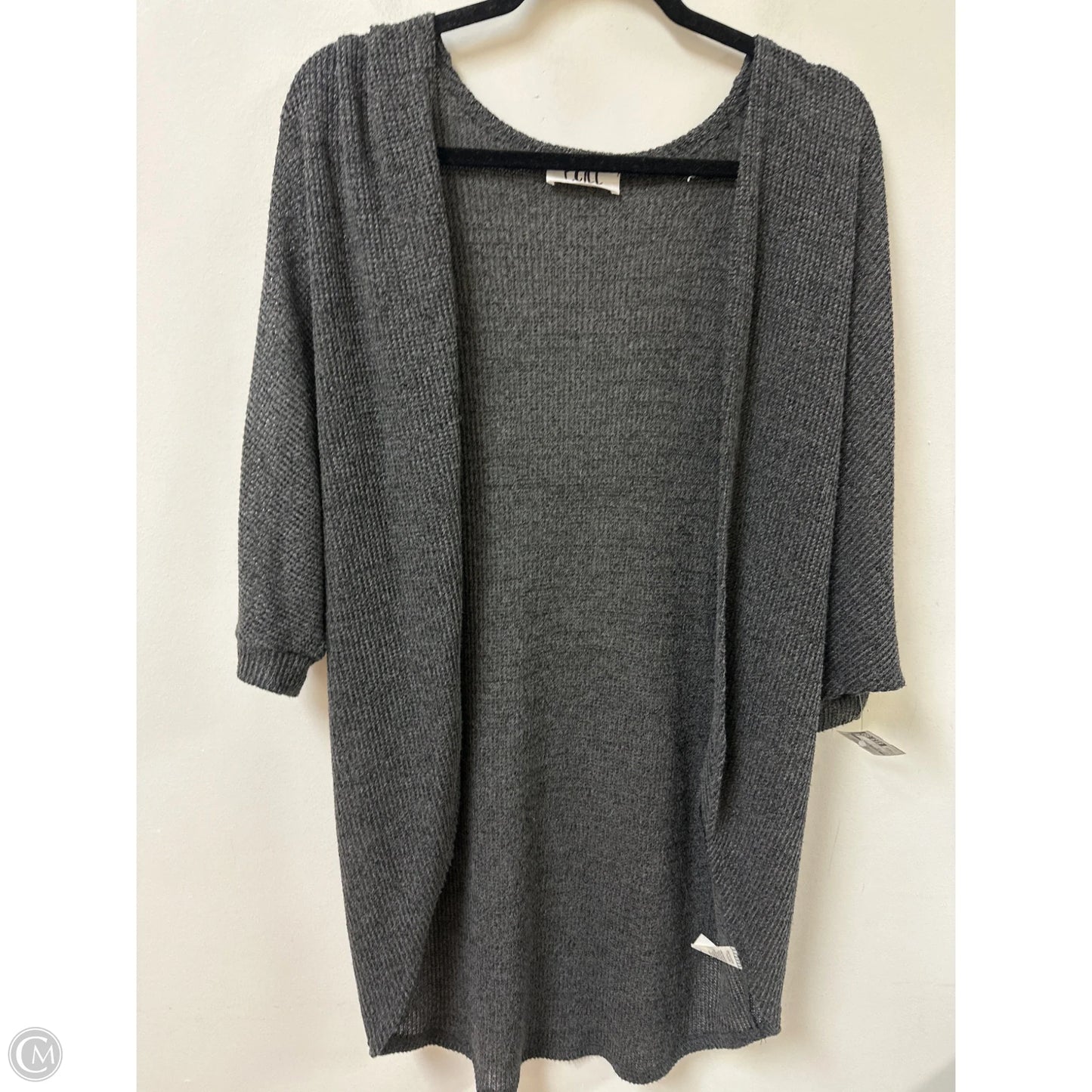 Cardigan By Clothes Mentor In Grey, Size: Osfm