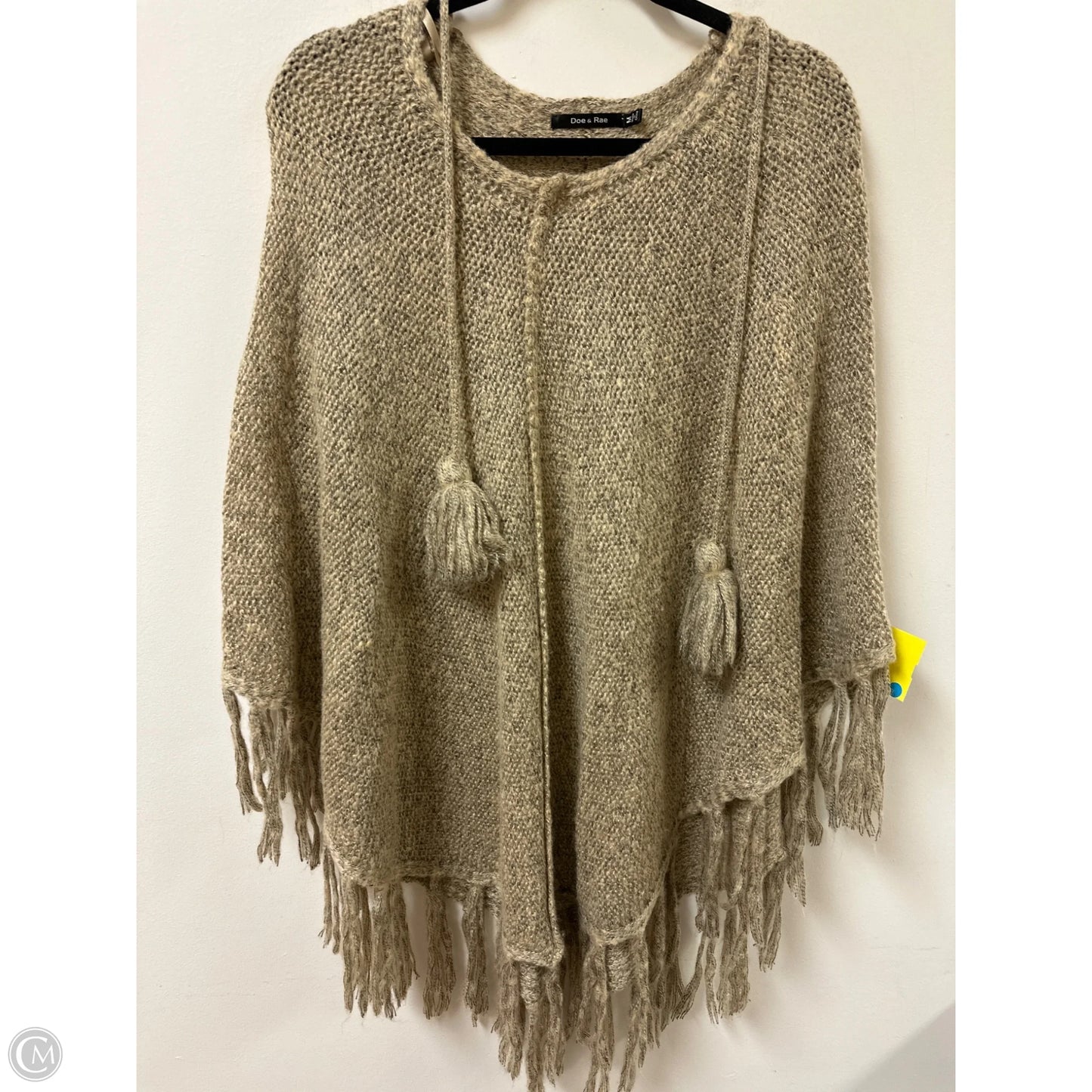 Shawl By Doe & Rae In Brown, Size: M