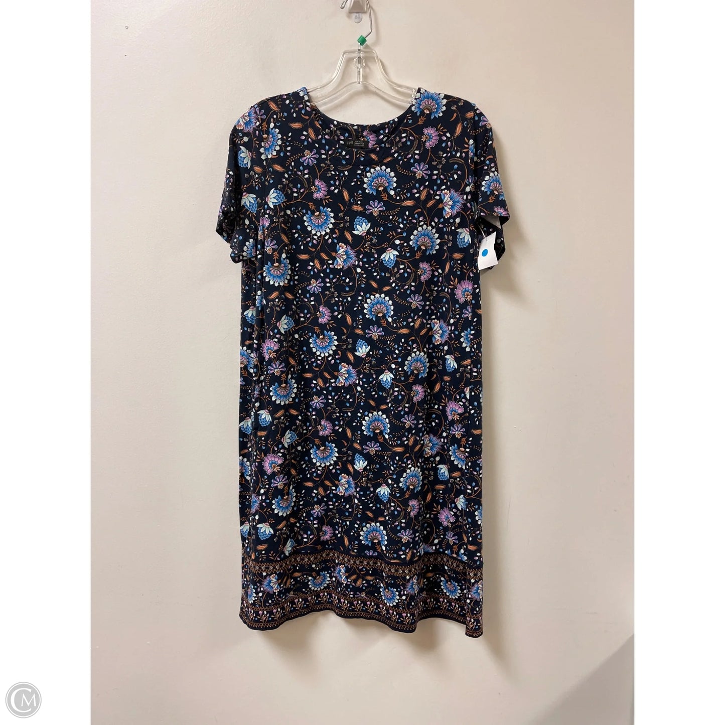 Dress Casual Midi By J. Jill In Multi-colored, Size: Mp