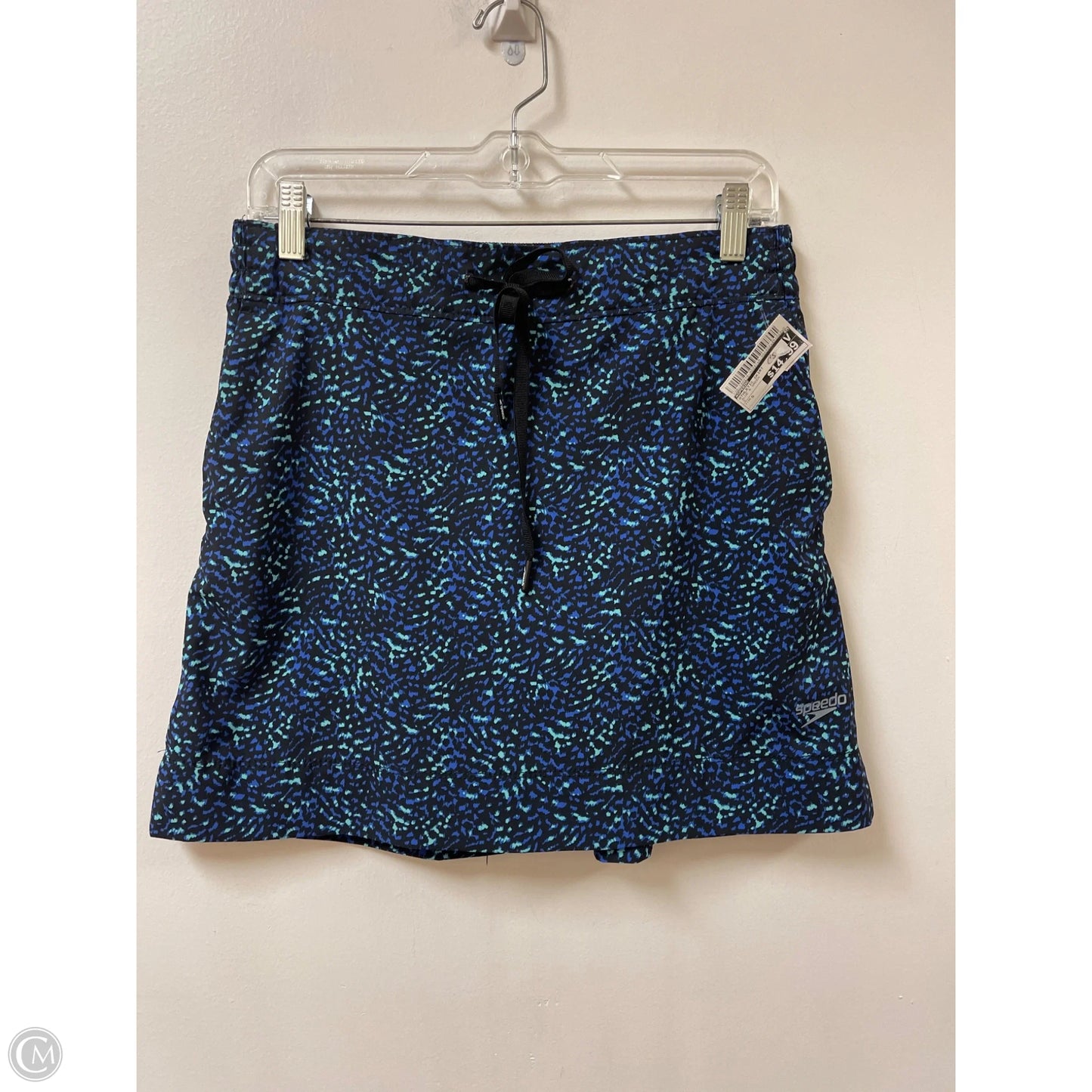 Athletic Skirt By Speedo In Blue & Green, Size: S
