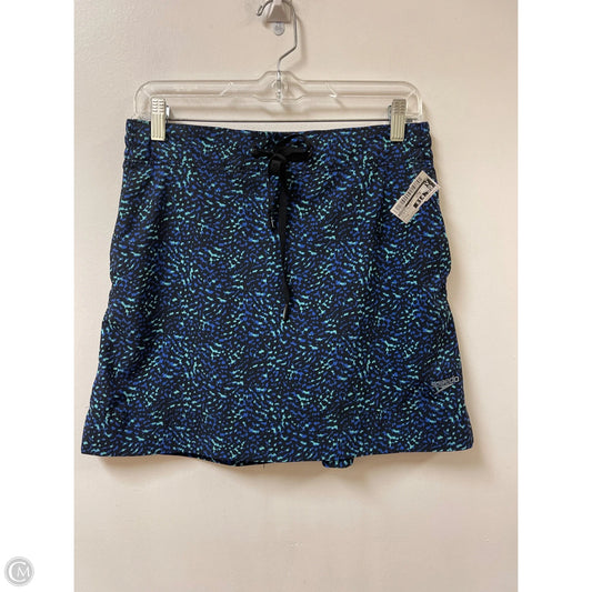 Athletic Skirt By Speedo In Blue & Green, Size: S