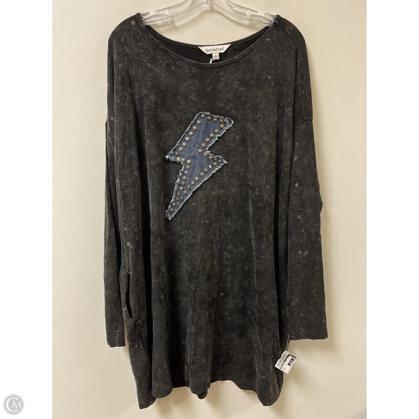 Dress Casual Midi By Davi & Dani In Black, Size: L